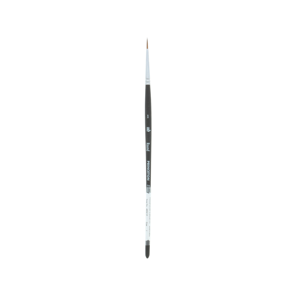 Princeton Brush Aqua Elite Synthetic Kolinsky Sable Watercolor Brushes, Round, 1