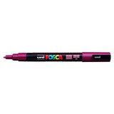 POSCA Paint Marker, PC-3M Fine Bullet, Red Wine