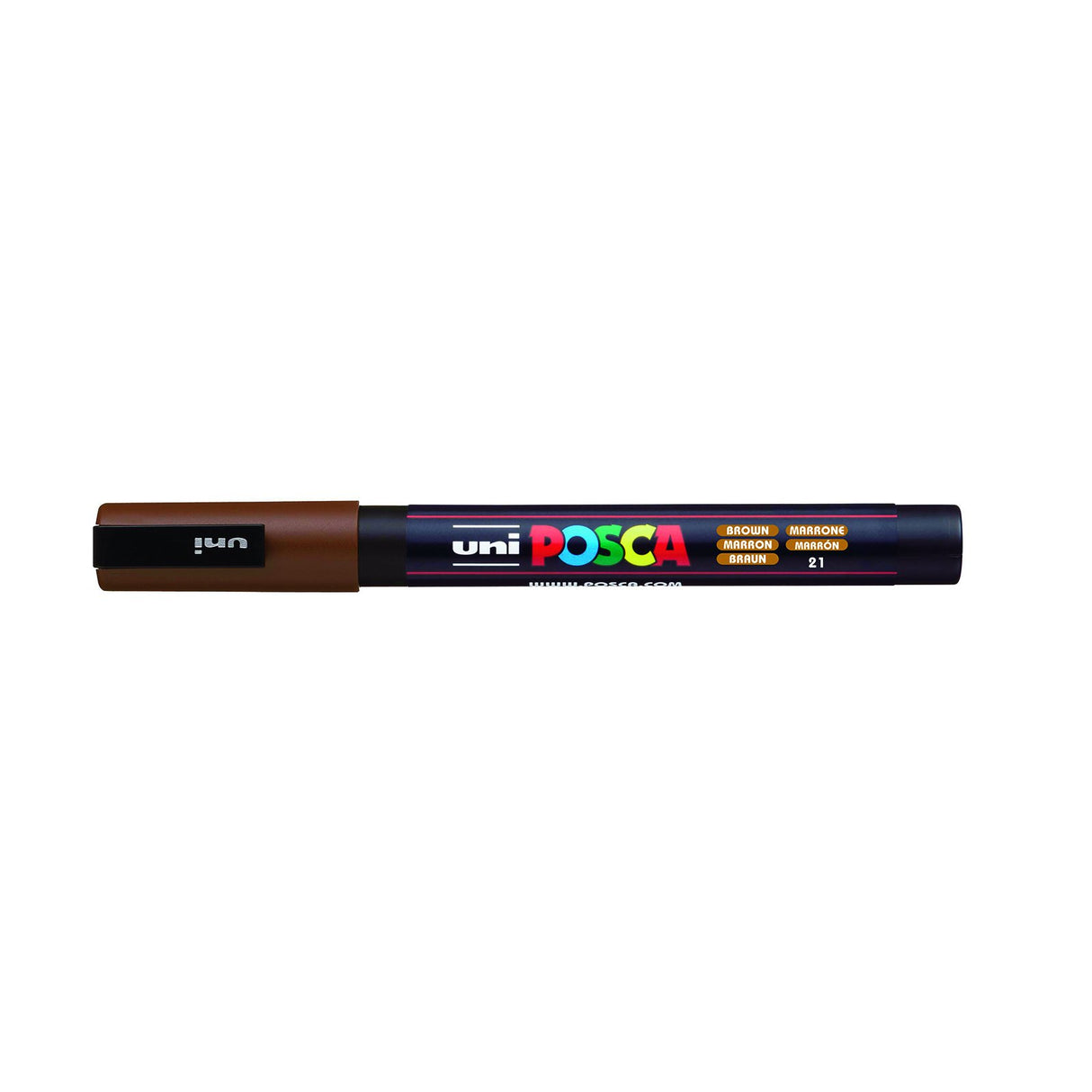 POSCA Paint Marker, PC-3M Fine Bullet, Brown