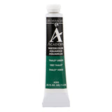 Grumbacher Academy Watercolor, 7.5ml Tube, Thalo Green