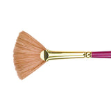 Princeton Brush Heritage Synthetic Sable Watercolor & Acrylic Brush, Fan, 4
