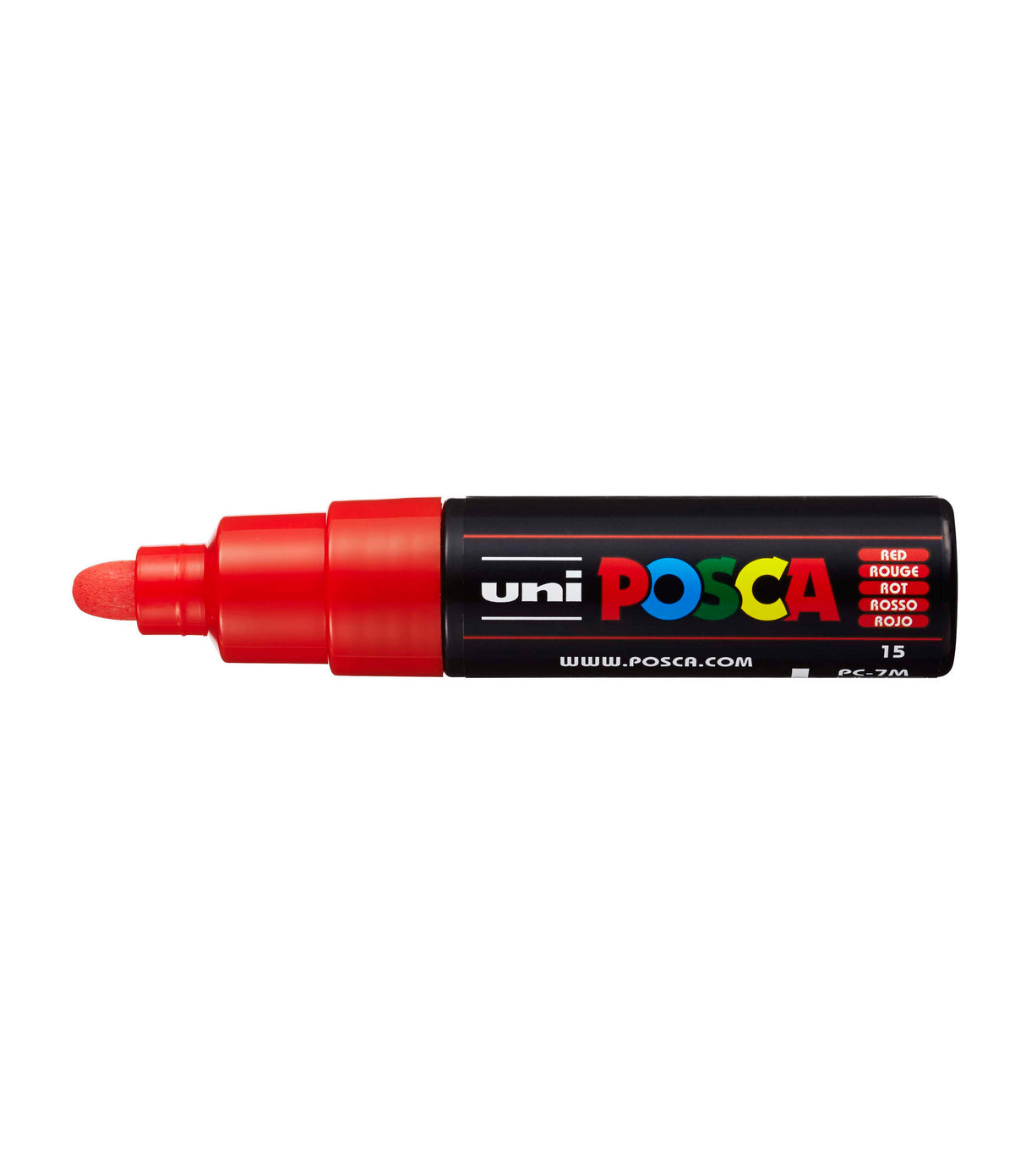 POSCA Paint Marker, PC-7M Broad Bullet, Red