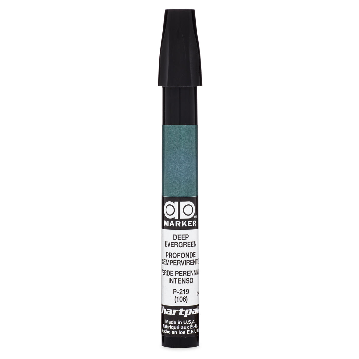 Chartpak Ad Marker, Deep Evergreen