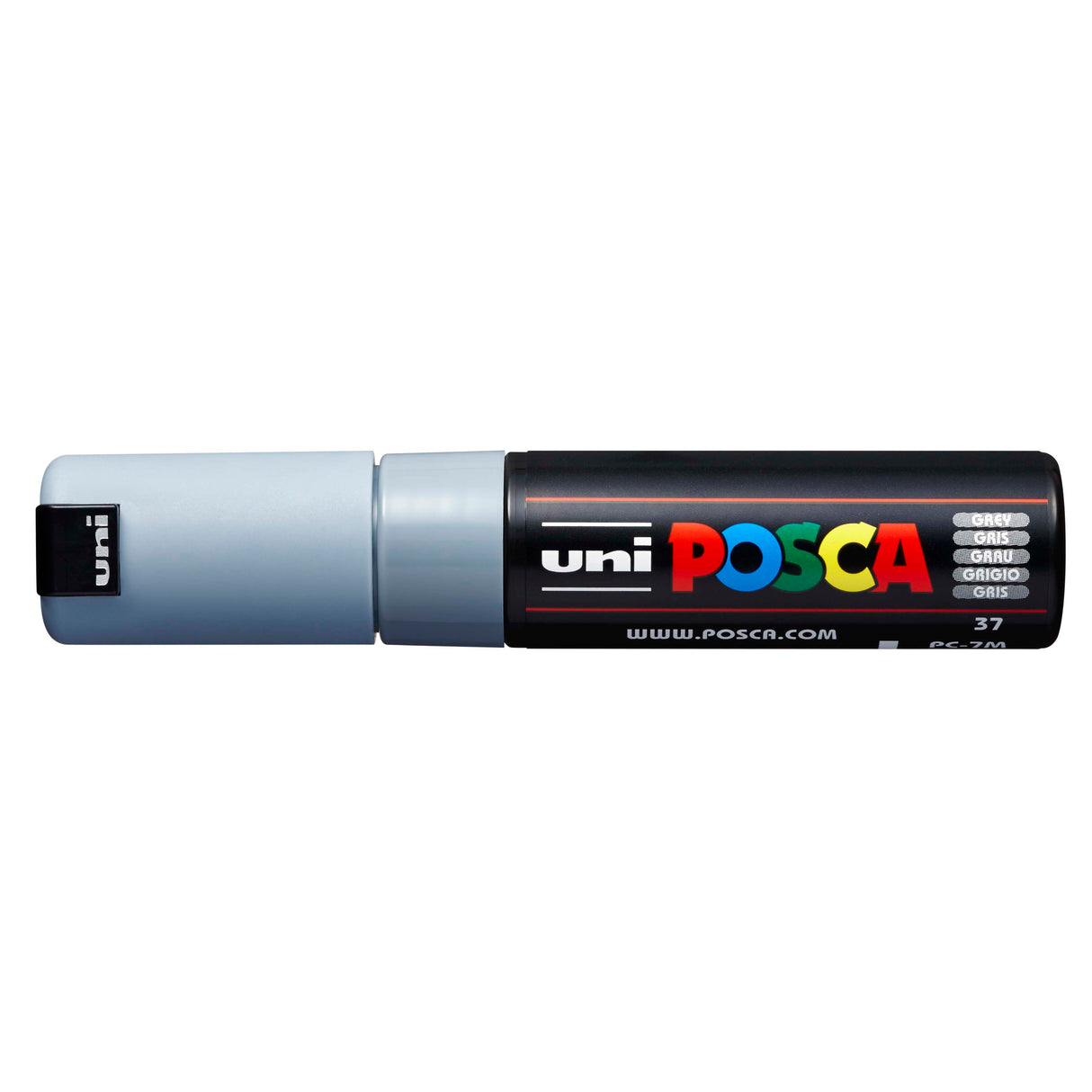 POSCA Paint Marker, PC-7M Broad Bullet, Grey
