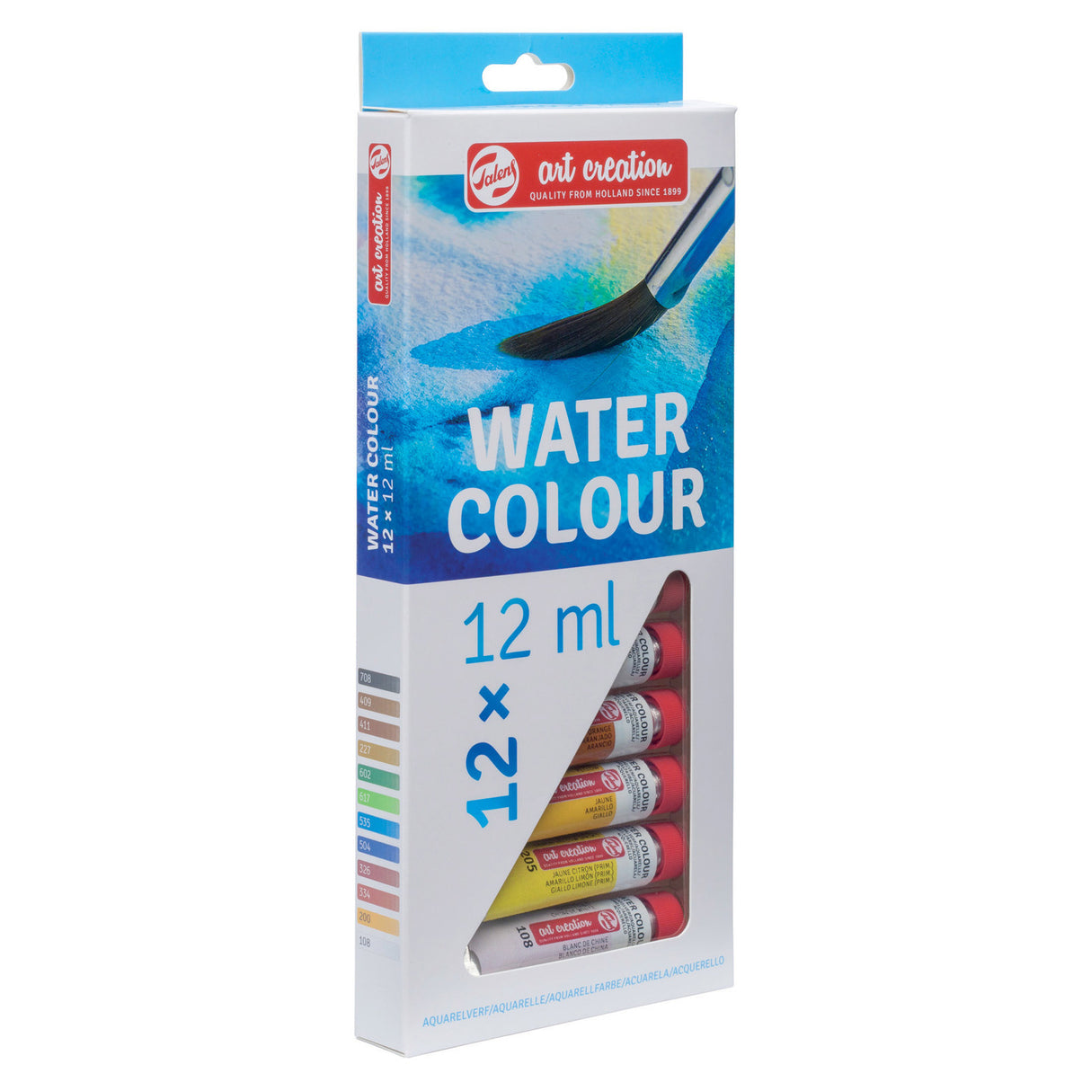 Talens Art Creation Expression Watercolor Set, 12-Colors